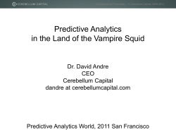 Time - Predictive Analytics World