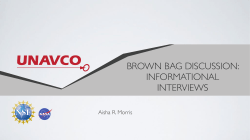 Informational Interviews