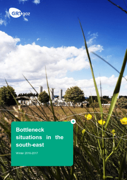 Bottleneck situations in the south-east