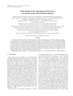 Early Results of the 3 mm Spectral Line Survey toward the Lynds