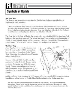 Symbols of Florida - Florida Center for Instructional Technology