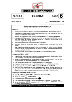 II with Solution - IIT-JEE