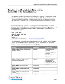 OpenText Fax Appliance A10x