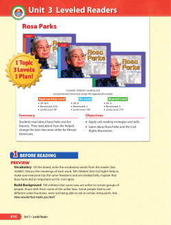 Biography: Rosa Parks