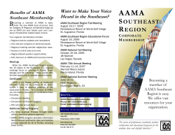 Benefits of AAMA Southeast Membership