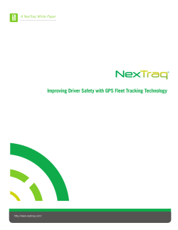 Improving Driver Safety with GPS Fleet Tracking