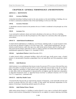 Chapter 25 - Sacramento County Planning