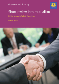 Short review into mutualism
