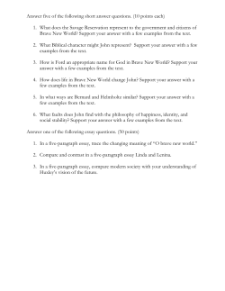 BNW Packet updated 2012