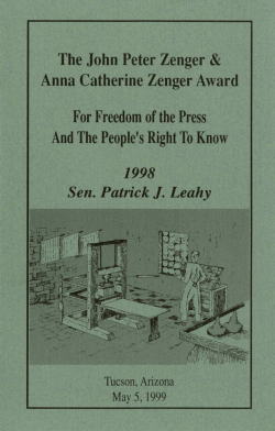 The John Peter Zenger &amp
