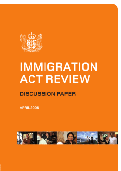 Immigration Act Review