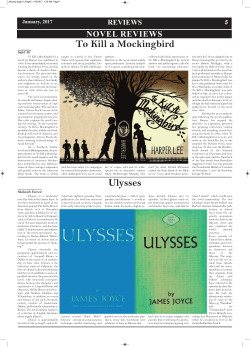 To Kill a Mockingbird Ulysses