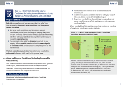 Sample of Proposed Rule Book Style