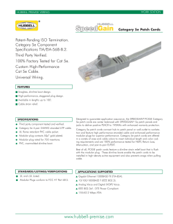 Cat 5e Patch Cords