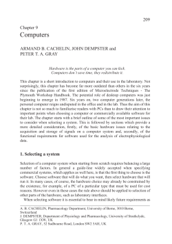 Computers - The University of Texas at Dallas