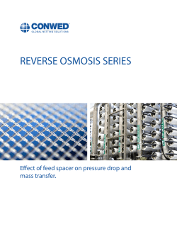 reverse osmosis series