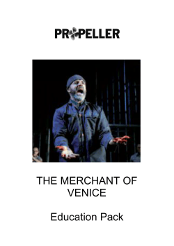 Pocket Merchant - Propeller Theatre Company