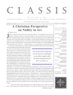 A Christian Perspective on Nudity in Art