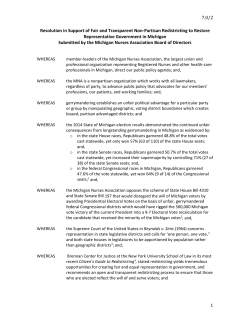 7.0/2 1 Resolution in Support of Fair and Transparent Non