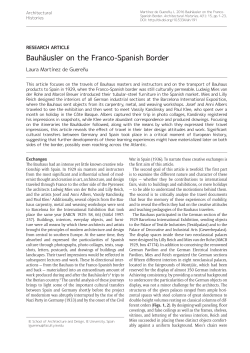 Bauh&auml;usler on the Franco-Spanish Border