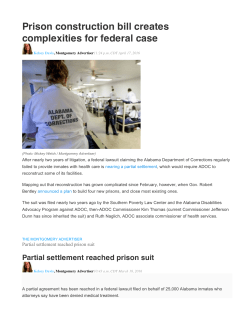 4/17/16 Prison construction bill creates complexities for federal case