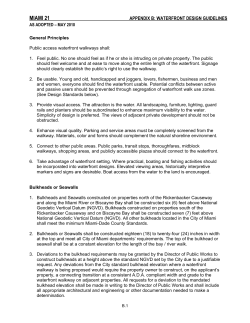 Appendix B - Waterfront Design Guidelines