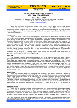 PRO LIGNO Vol. 10 N° 1 2014