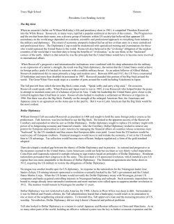 Tracy High School Honors Presidents Core Reading Activity The Big