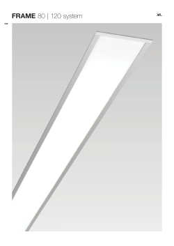 FRAME 80 | 120 system - Flora Innovative Lighting