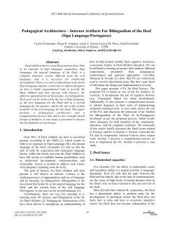 Pedagogical Architecture&mdash;Internet Artifacts for Bilingualism of the