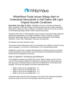 Read More - WhiteWave Foods