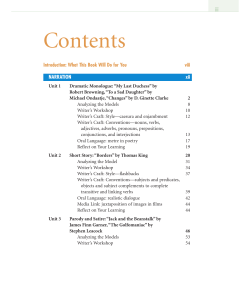 Table of Contents