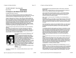 A Chaplain on the Bataan Death March