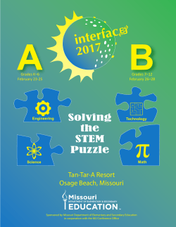 Solving the STEM Puzzle - MU Conference Office