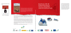 illegal use of poisoned-baits. legal analysis and investigation