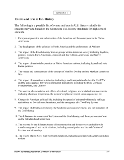 Handouts - Human Rights Resource Center