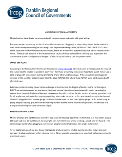 Avoiding Home Electrical Accidents