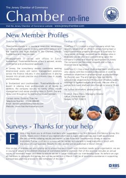 New Member Profiles Surveys