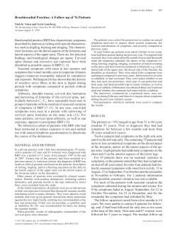 Brachioradial Pruritus: A Follow-up of 76 Patients
