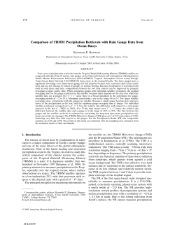 Comparison of TRMM Precipitation Retrievals with Rain