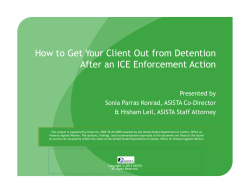 How to Get Your Client Out from Detention After an ICE
