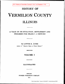 HISTORY OF - VermilionCounty.info