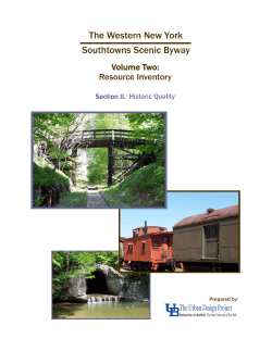 II. Historical and Archeological Qualities