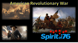 American Revolutionary War