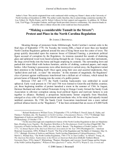 Making a considerable Tumult in the Streets