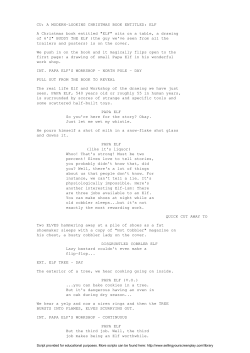 ELF - SellingYourScreenplay.com