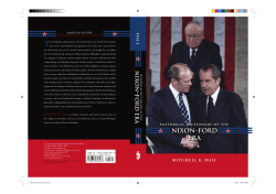 Historical Dictionary of the Nixon–Ford Era
