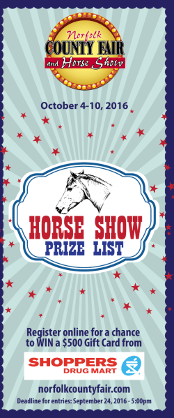Norfolk County Fair and Horse Show