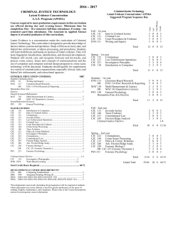 Criminal Justice Technology - Latent Evidence Concentration