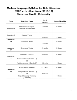 - Mahatma Gandhi University
